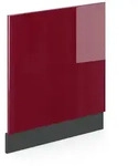 Vicco Frontblende, Rot, Anthrazit, Holzwerkstoff, Rechteckig, 60x57.2x1.6 cm,