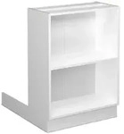 Vicco K&uuml;cheninsel, Wei&szlig;, Wei&szlig;, Holzwerkstoff, Rechteckig, 60x82x30 cm,...