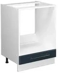 Vicco Herdumbauschrank, Dunkelblau, Wei&szlig;, Holzwerkstoff, 2 F&auml;cher, 1...