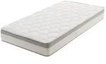 Moonia Matratze, Wei&szlig;, Textil, Rechteckig, 90x190 cm, Oeko-Tex&reg;, Schlafzimmer,