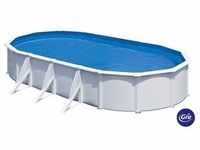 Gre Pool-Set 2024, Weiß, Metall, 375x120x730 cm, Freizeit, Pools und Wasserspaß,