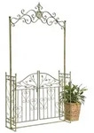 DanDiBo Rosenbogen, Gr&uuml;n, Metall, 130x250x40 cm, Gartenzubeh&ouml;r, Gartendeko