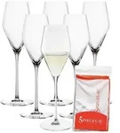 Spiegelau Champagnergl&auml;ser, Transparent, Glas, Essen & Trinken, Gl&auml;ser,...