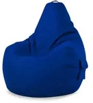 Green Bean Sitzsack, Blau, Textil, F&uuml;llung: Styroporkugeln, Oval, 70x90x80 cm,