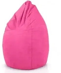 Green Bean Sitzsack, Pink, Textil, F&uuml;llung: Styroporkugeln, Oval, 60x90x60 cm,