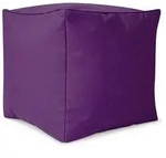 Green Bean Sitzsack-Hocker, Lila, Textil, F&uuml;llung: Styroporkugeln, Oval,...