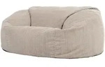 icon Riesensitzsack, Beige, Kunststoff, 2-Sitzer, 130x57x116 cm, Hergestellt in