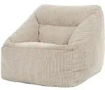 icon Sitzsack, Beige, Textil, 340 L, 1-Sitzer, Freiform, 97x73x84 cm,...