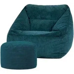 icon Sitzsack, Gr&uuml;n, Textil, 340 L, 1-Sitzer, Freiform, 100x80x88 cm,...
