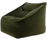 icon Sitzsack, Dunkelgr&uuml;n, Textil, 1-Sitzer, Freiform, 97x73x84 cm, Hergestellt in