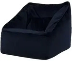 icon Sitzsack, Dunkelblau, Textil, 1-Sitzer, Freiform, 97x73x84 cm, Hergestellt in
