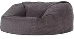 icon Riesensitzsack, Grau, Kunststoff, 2-Sitzer, 130x57x116 cm, Hergestellt in
