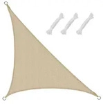Amanka Sonnensegel, Beige, Kunststoff, Dreieckig, 250x350 cm, Sonnen- &...