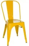 Mid.you Stuhl, Gelb, Metall, konisch, 44x84x54 cm, stapelbar, Esszimmer, St&uuml;hle,