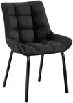 CLP Stuhl, Graubraun, Metall, 58x84x57 cm, Esszimmer, St&uuml;hle, Esszimmerst&uuml;hle,
