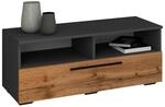 Mid.you Lowboard, Anthrazit, Honigeiche, Kunststoff, 95x39x40 cm, stehend,