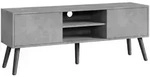 [en.casa] Lowboard, Grau, Holz, 120x46.5x29.5 cm, Wohnzimmer, Wohnw&auml;nde,...
