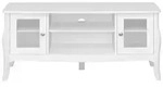 ebuy24 Tv-Element, Wei&szlig;, Holzwerkstoff, 120x53x40 cm, Wohnzimmer, Wohnw&auml;nde,