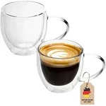 Intirilife Teeglas, Transparent, Glas, 0.3 L, doppelwandig, Essen & Trinken, Gl&auml;ser,