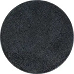 Ayyildiz Hochflorteppich Ata grau, Grau, Textil, Uni, rund, Oeko-Tex&reg; Standard 100,