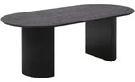 ebuy24 Esstisch, Dunkelbraun, Holzwerkstoff, 100x75x210 cm, Esszimmer, Tische,