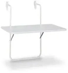 Gardenson Gartentisch Veba, Wei&szlig;, Metall, rechteckig, 40x5x60 cm, FSC Mix,