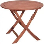 Gardenson Gartentisch, Braun, Holz, Eukalyptusholz, Hartholz, rund, eckig, X-Form,