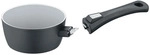 Berndes Stieltopf, Schwarz, Metall, 17x8.5x21.5 cm, Kochen, T&ouml;pfe, Kocht&ouml;pfe