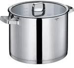K&uuml;chenprofi Suppentopf SAN Remo, Edelstahl, Metall, 12 L, 28x23x28 cm, Kochen,