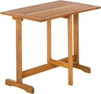 Gardenson GARTENKLAPPTISCH Natur 72x60x90 cm