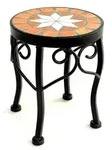 DanDiBo Blumenhocker, Schwarz, Metall, 16x20x16 cm, Wohnzimmer, Wohnzimmertische,