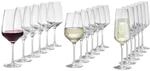 Schott Zwiesel Gl&auml;serset Tulip, Glas, Gr&uuml;ner Punkt, Made in Germany, Essen &