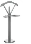 Idimex Herrendiener, Grau, Metall, Mode, 1-Sitzer, 45x108x30 cm, Schlafzimmer,