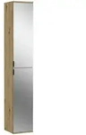 Mid.you Spiegelschrank, Eiche Artisan, Glas, 4 F&auml;cher, 30x193x34 cm, FSC Mix,