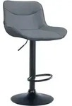 CLP Barhocker, Grau, Metall, 49x85x51 cm, Esszimmer, Barm&ouml;bel, Barhocker