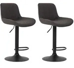 CLP Barhocker, Dunkelgrau, Metall, 50x86x50 cm, Esszimmer, Barm&ouml;bel, Barhocker