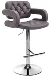 CLP Barhocker, Braun, Metall, 62x103x55 cm, Esszimmer, Barm&ouml;bel, Barhocker