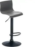 CLP Barhocker, Grau, Metall, 39x84x36 cm, Esszimmer, Barm&ouml;bel, Barhocker