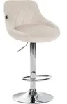 CLP Barhocker, Creme, Metall, 46x83x49 cm, Esszimmer, Barm&ouml;bel, Barhocker