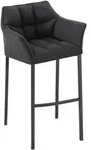CLP Barhocker, Dunkelgrau, Metall, 64x110x48 cm, Esszimmer, Barm&ouml;bel, Barhocker