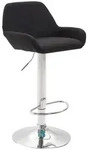 CLP Barhocker, Schwarz, Metall, 51x89x52 cm, Esszimmer, Barm&ouml;bel, Barhocker
