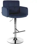 CLP Barhocker, Blau, Metall, 60x93x56 cm, Esszimmer, Barm&ouml;bel, Barhocker