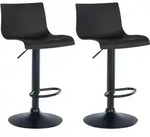 CLP Barhocker, Schwarz, Metall, 39x84x36 cm, Esszimmer, Barm&ouml;bel, Barhocker