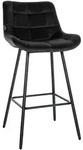 CLP Barhocker, Schwarz, Metall, 49x104x56 cm, Esszimmer, Barm&ouml;bel, Barhocker