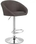 CLP Barhocker, Dunkelgrau, Metall, 55x86x51 cm, Esszimmer, Barm&ouml;bel, Barhocker