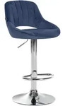CLP Barhocker, Blau, Metall, 47x85x48 cm, Esszimmer, Barm&ouml;bel, Barhocker