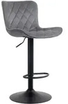 CLP Barhocker, Dunkelgrau, Metall, 48x83x54 cm, Esszimmer, Barm&ouml;bel, Barhocker