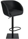 CLP Barhocker, Anthrazit, Metall, 58x88x54 cm, Esszimmer, Barm&ouml;bel, Barhocker