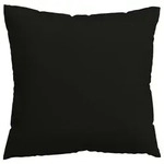 Schlafgut Kopfkissenbezug Knitted Jersey, Schwarz, Textil, Uni, 80x80 cm, Gr&uuml;ner
