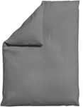 Schlafgut Bettdeckenbezug Knitted Jersey, Grau, Textil, Uni, 155x220 cm, Textiles